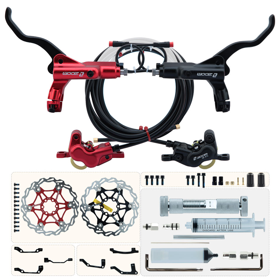 Zoom Hydraulic Brake 4 Piston E-Scooter - ZOOM HB-876E 4 ピストン ディスク油圧ブレーキ電動スクーター折りたたみ 203