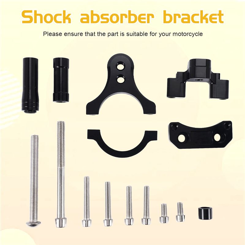 売れ筋商品-CNCバイク用ダンパー ステアリングスタビライザ - Steering Damper Stabilizer Kit Cnc のレビューと価格